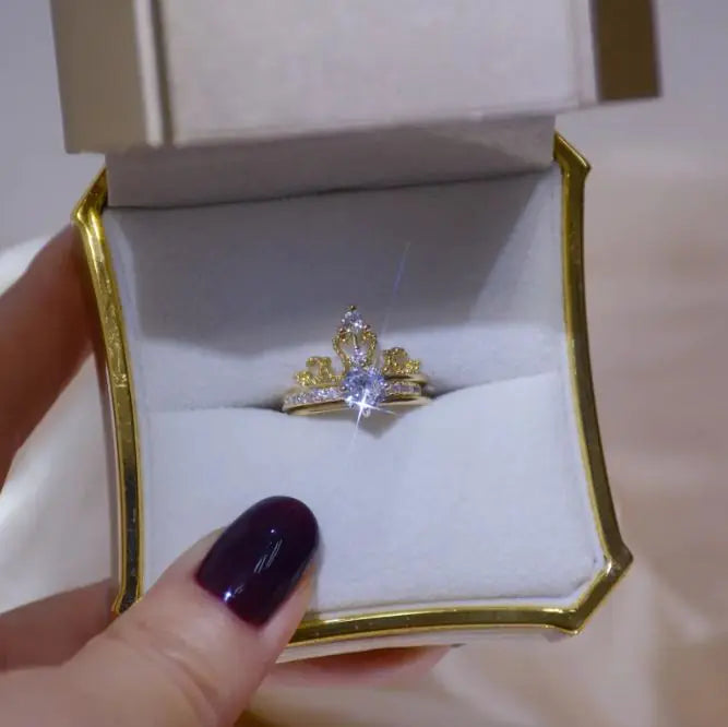 Dames Ring met Zirkonia