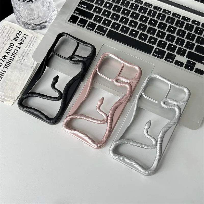 Glossy Snake Telefoonhoes I Phone