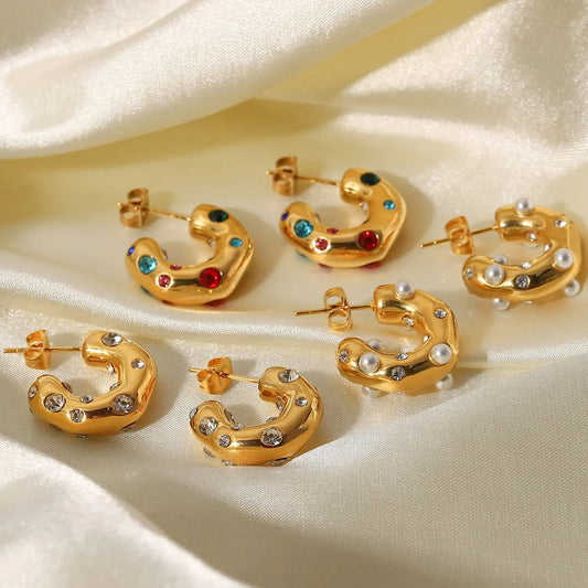 18K Gold Plated Oorbellen