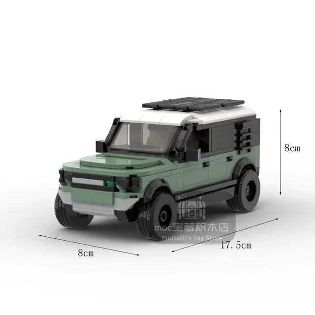 Rover Defender Bouw Stenen Set