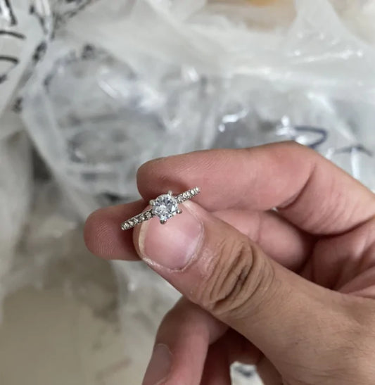 Romantische Kristal Ring