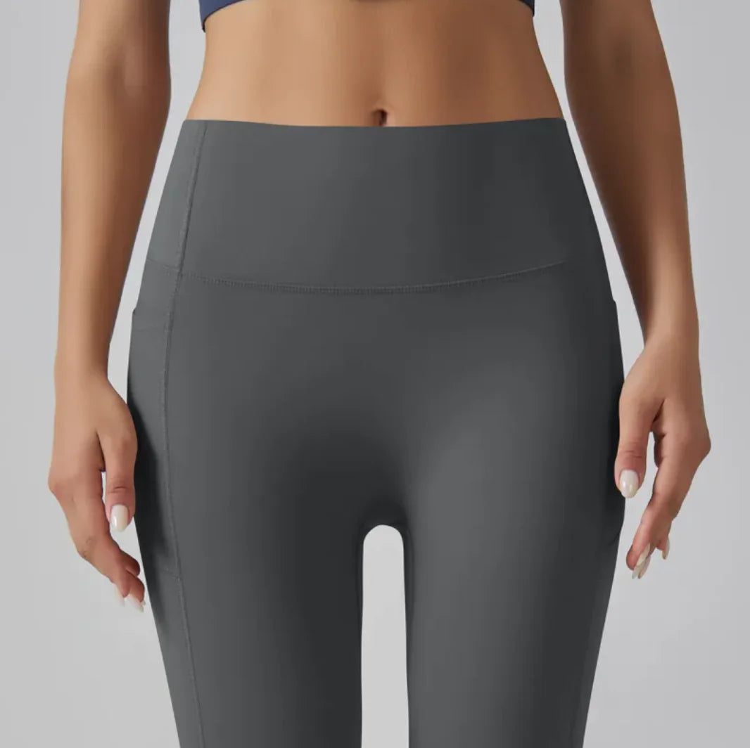 High-Waist Quick-Dry Fitness Broek