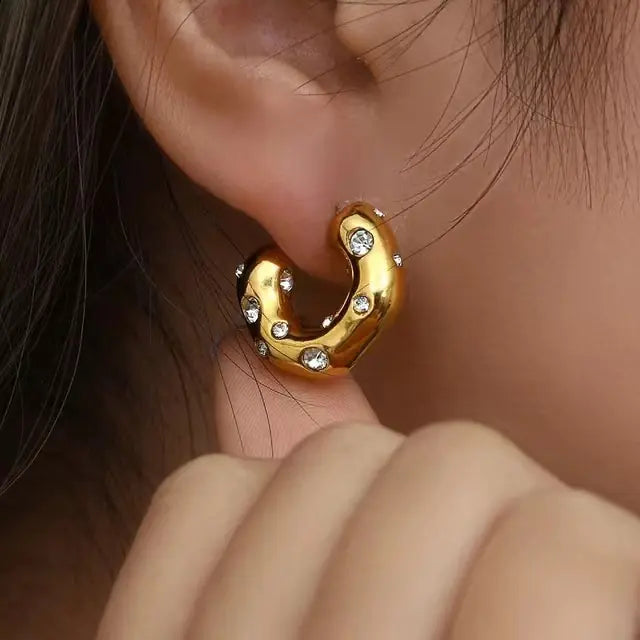 18K Gold Plated Oorbellen