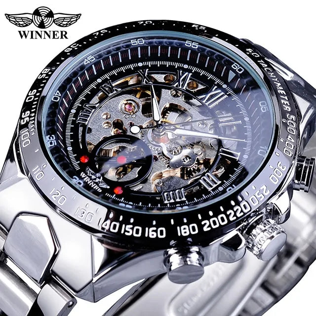 Mechanisch Sport Horloge voor Heren