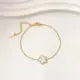 Dames Klaver Bloem Armband