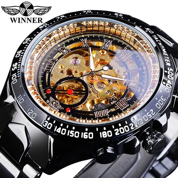 Mechanisch Sport Horloge voor Heren