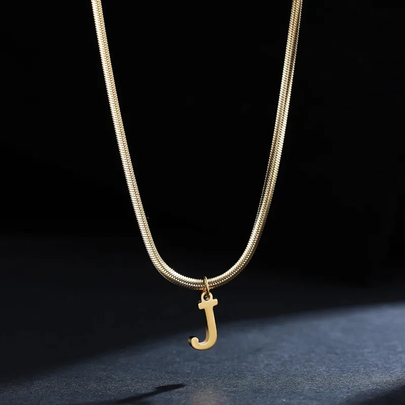 Trendy Ketting met Letter