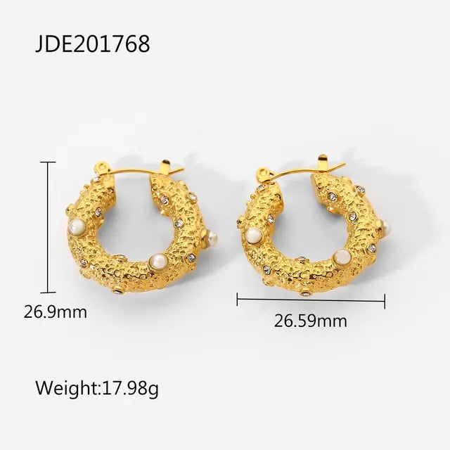 18K Gold Plated Oorbellen