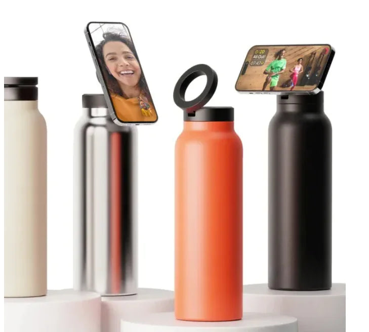 Sportfles met Telefoonhouder