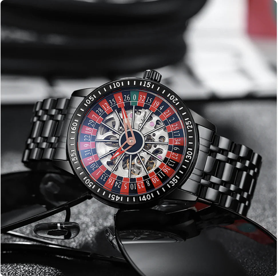 Heren Automatisch Waterproof Mechanisch Horloge