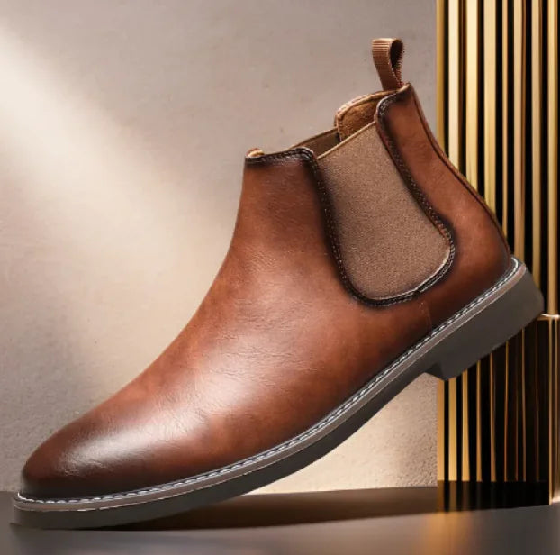 Heren Retro Cowhide Boots