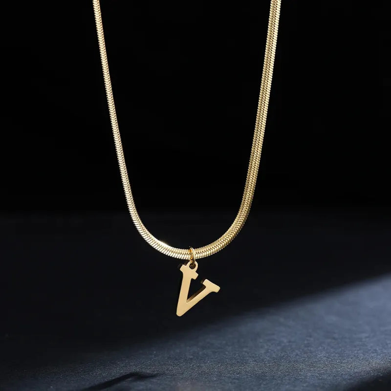 Trendy Ketting met Letter