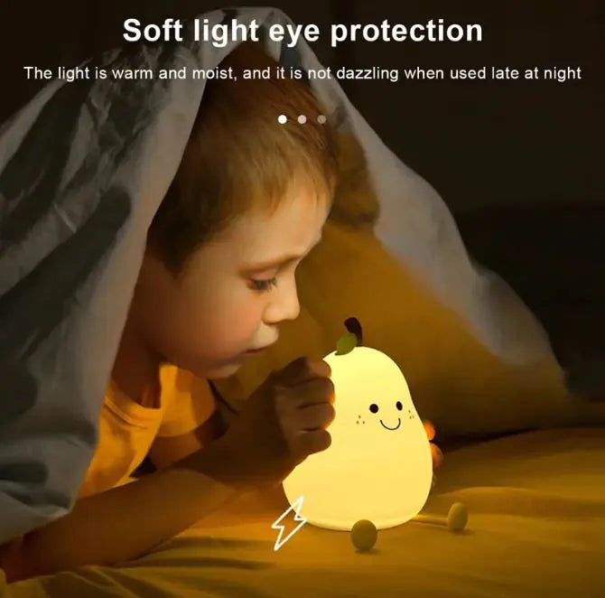 LED Peer Nacht Lamp USB Oplaadbaar