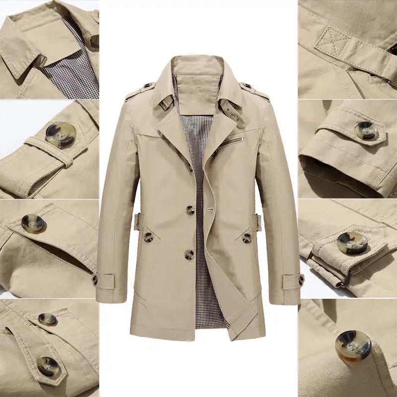 Puur Katoenen Parka Heren Jas