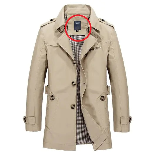 Puur Katoenen Parka Heren Jas