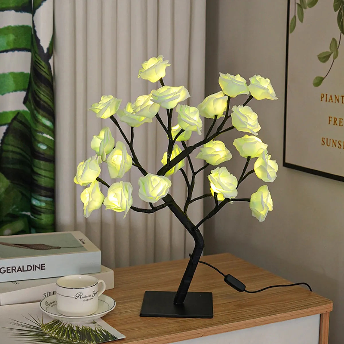 Rozenboom Lamp Decoratie