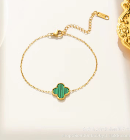 Dames Klaver Bloem Armband