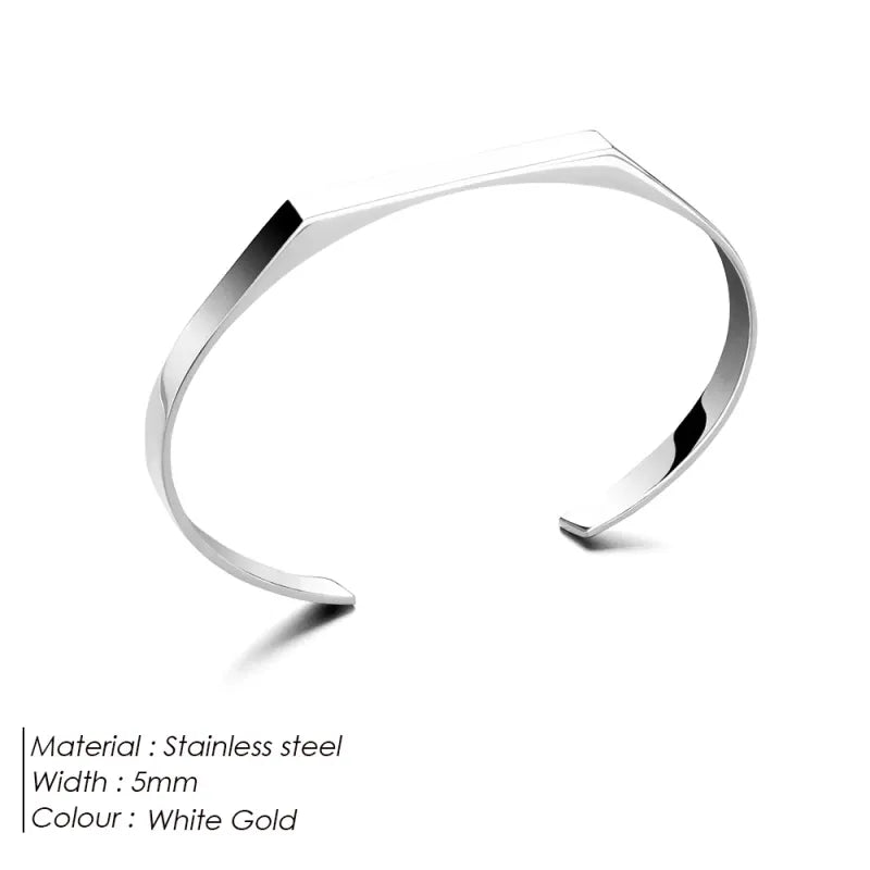 Geometrisch RVS Luxe Heren Armband