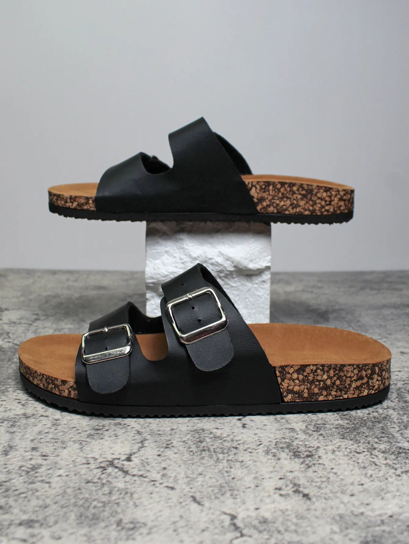 Unisex PU Kurk Strand Slippers
