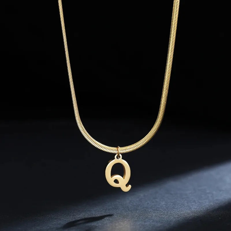 Trendy Ketting met Letter