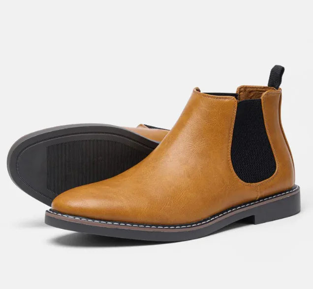 Heren Retro Cowhide Boots