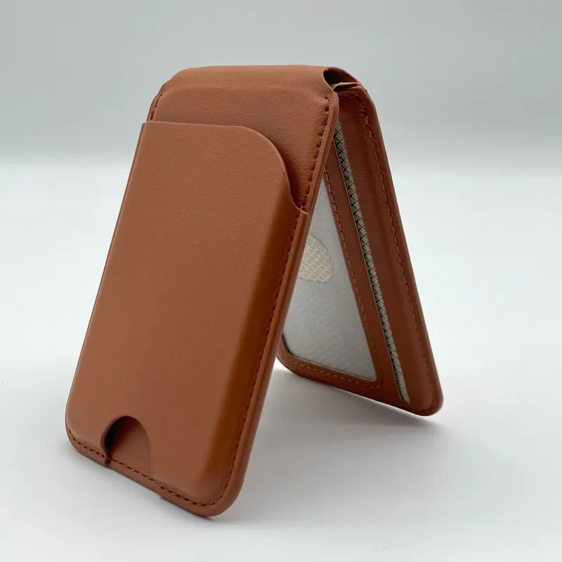Leder Magnetisch Mobiel Kaartenhouder