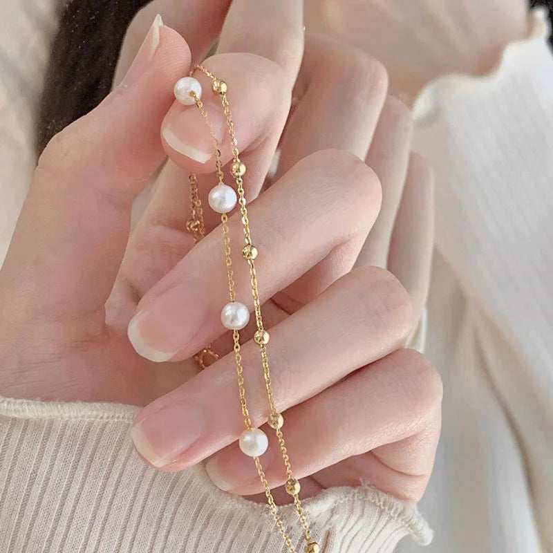 Armband met Pareltjes