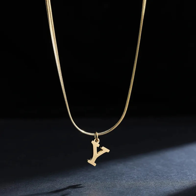 Trendy Ketting met Letter