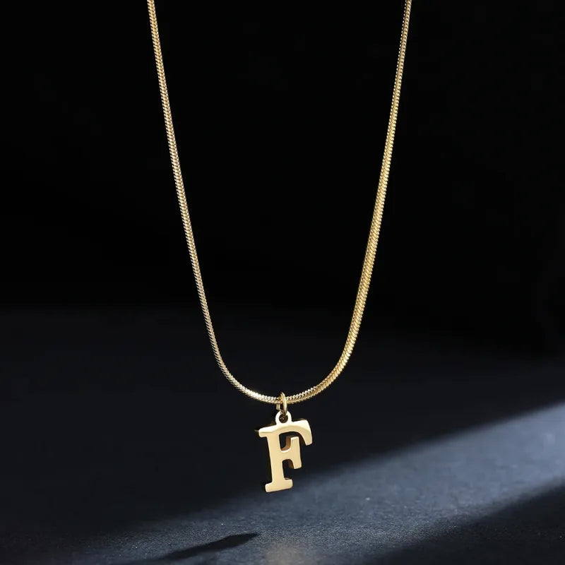 Trendy Ketting met Letter