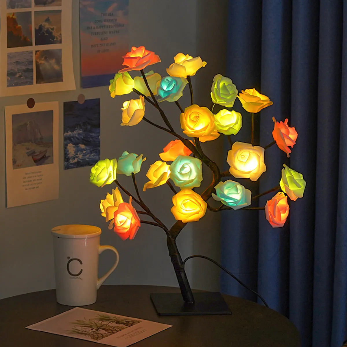 Rozenboom Lamp Decoratie