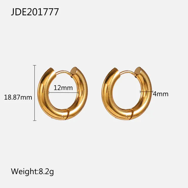 18K Gold Plated Oorbellen