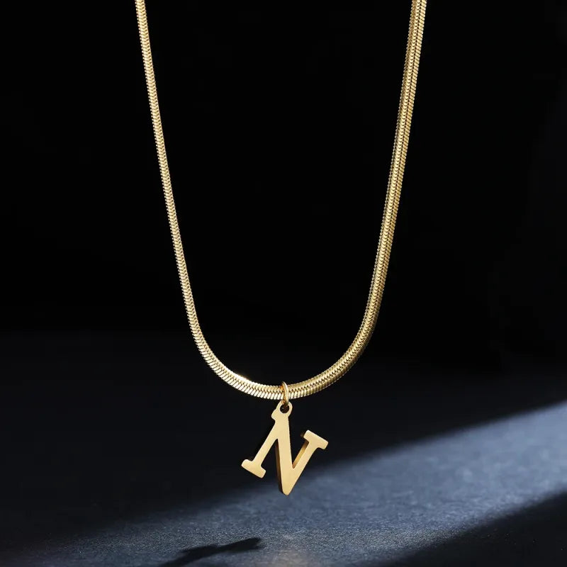 Trendy Ketting met Letter